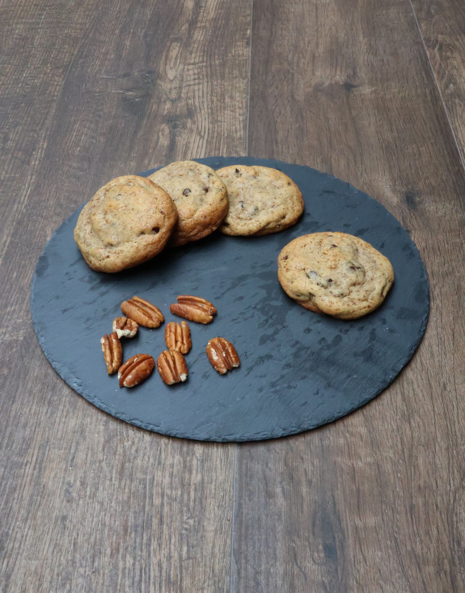 Cookies au noix de pécan et pépites de chocolat noir