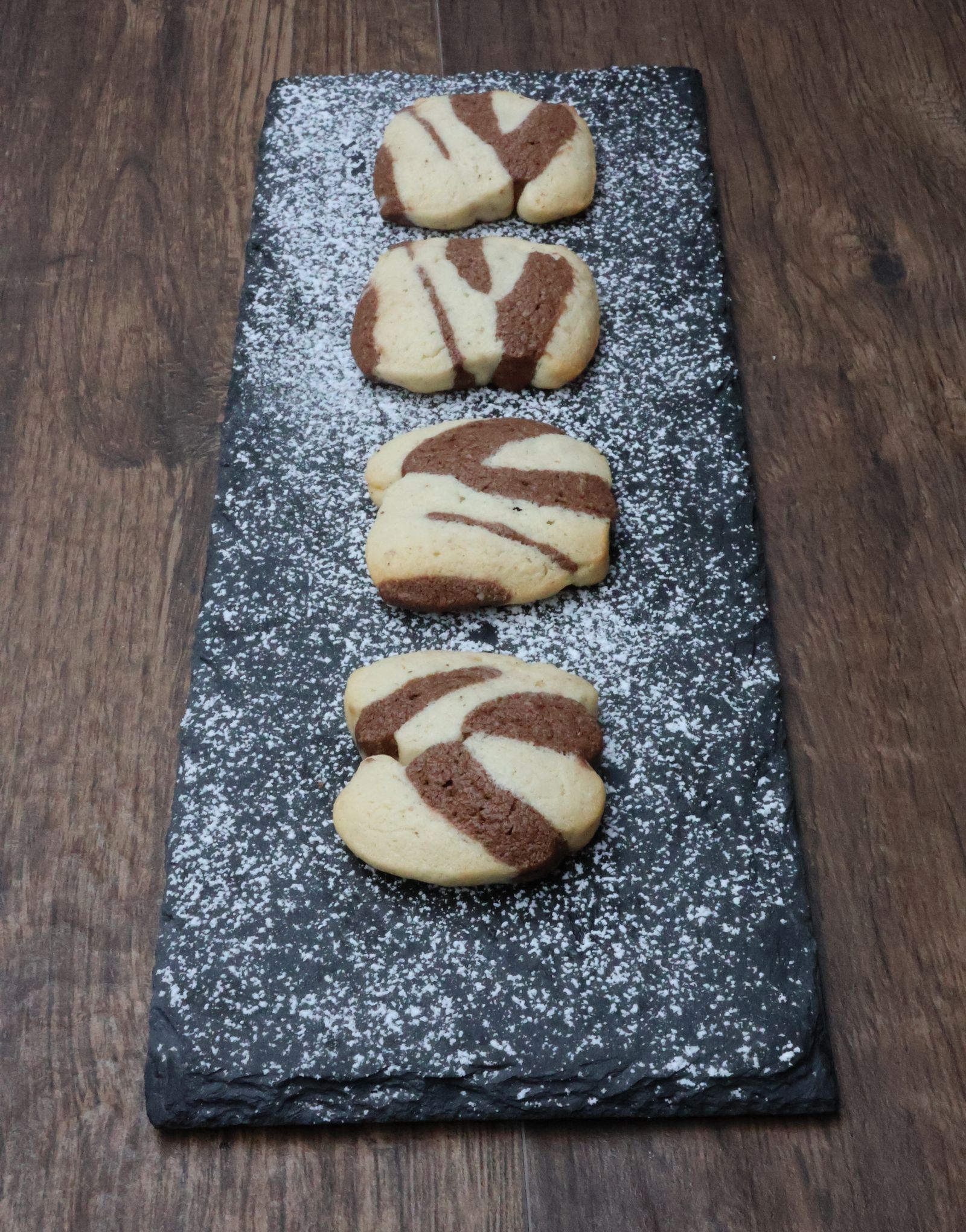 Sablés vanille et chocolat