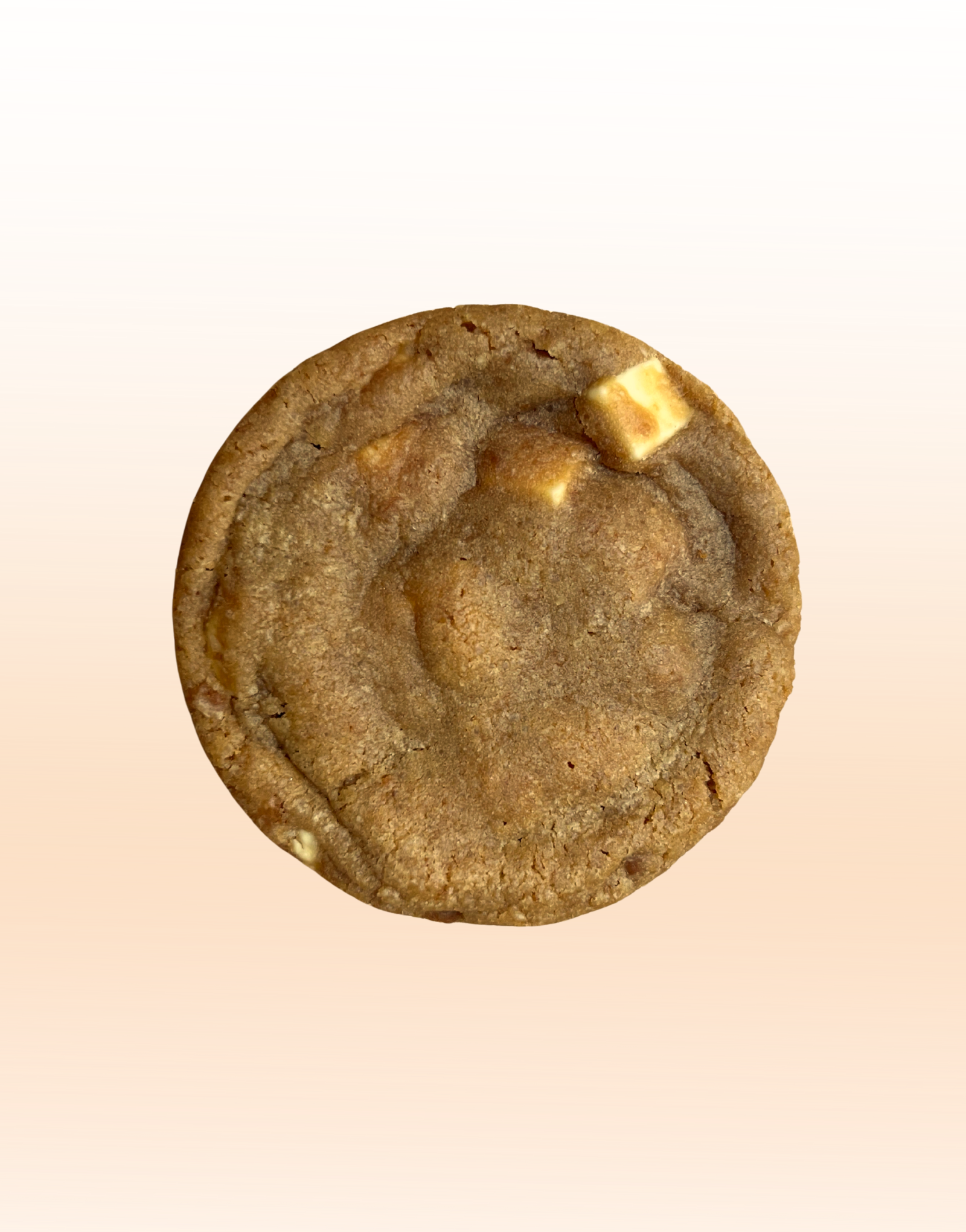 Cookie au spéculoos et pépites de chocolat blanc