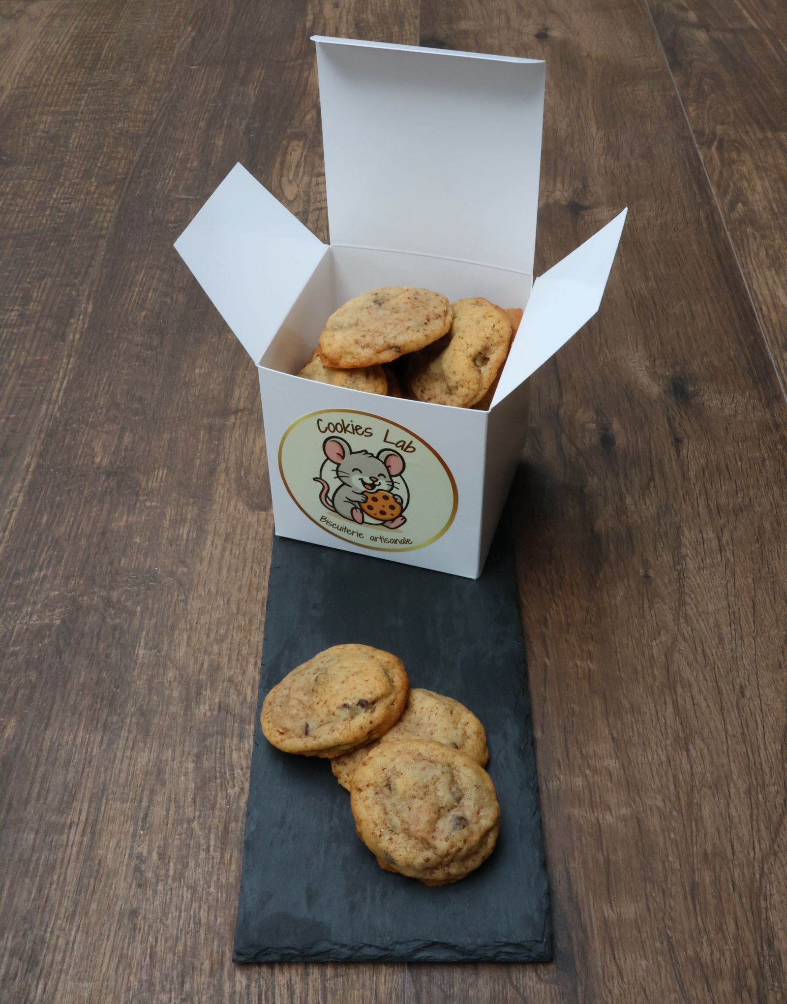 Mini cookies aux pépites de chocolat